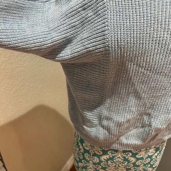 Topshop Light baby blue Women's Crew Neck Sweater - Picture 2 of 8